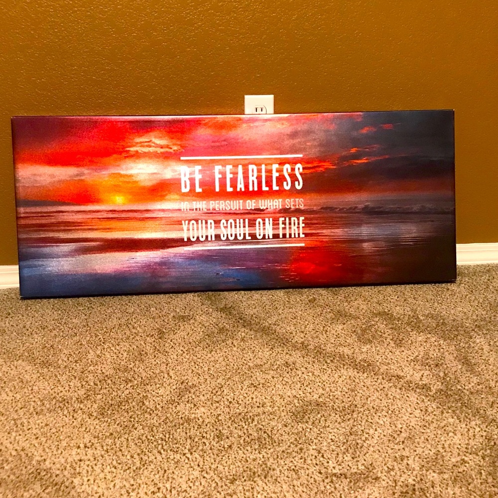 SOLD. Inspiration Wall Decor